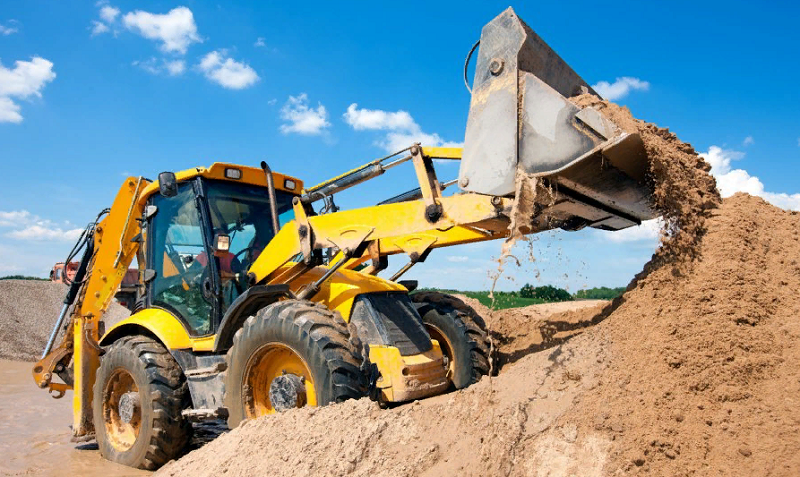 навесное оборудование экскаватора-погрузчика